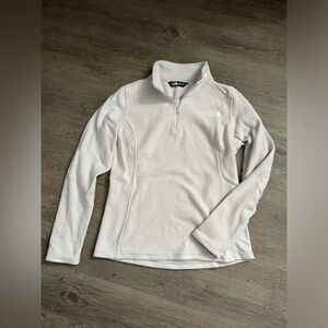 North Face Quarter Zip Fleece Size Small